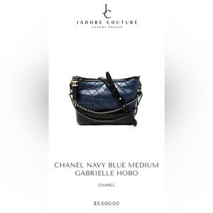 Chanel Gabrielle hobo bag